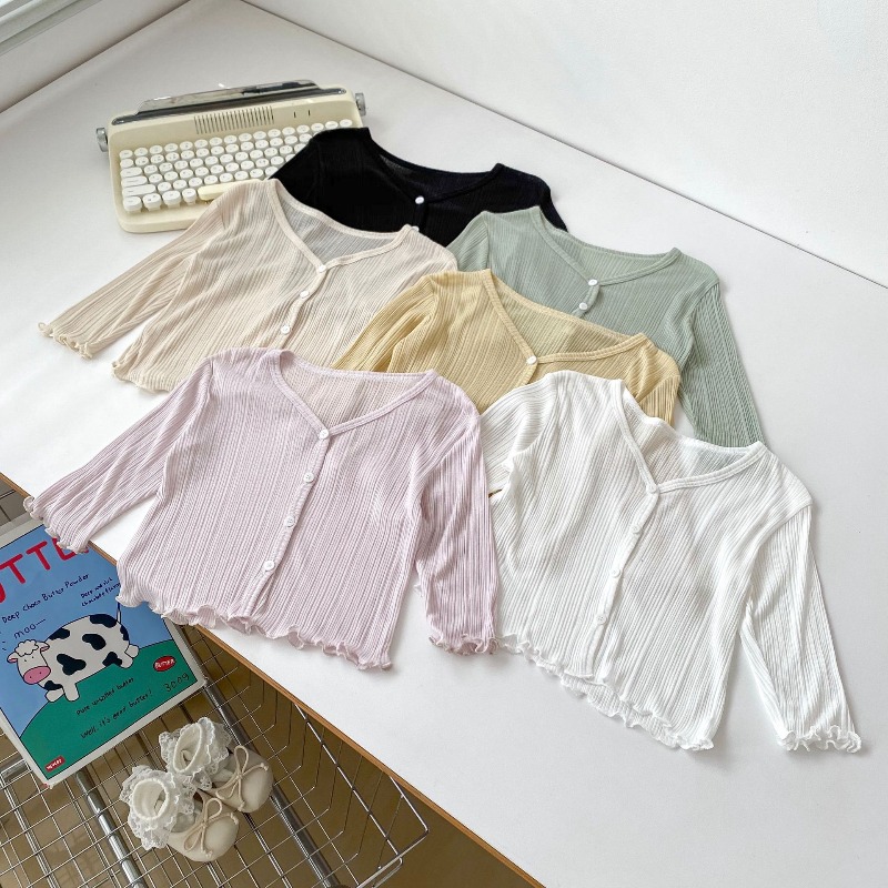 RAISE Summer Kids Girls Anti-m - Knit Cardigan Infant บทวิจารณ์และราคา