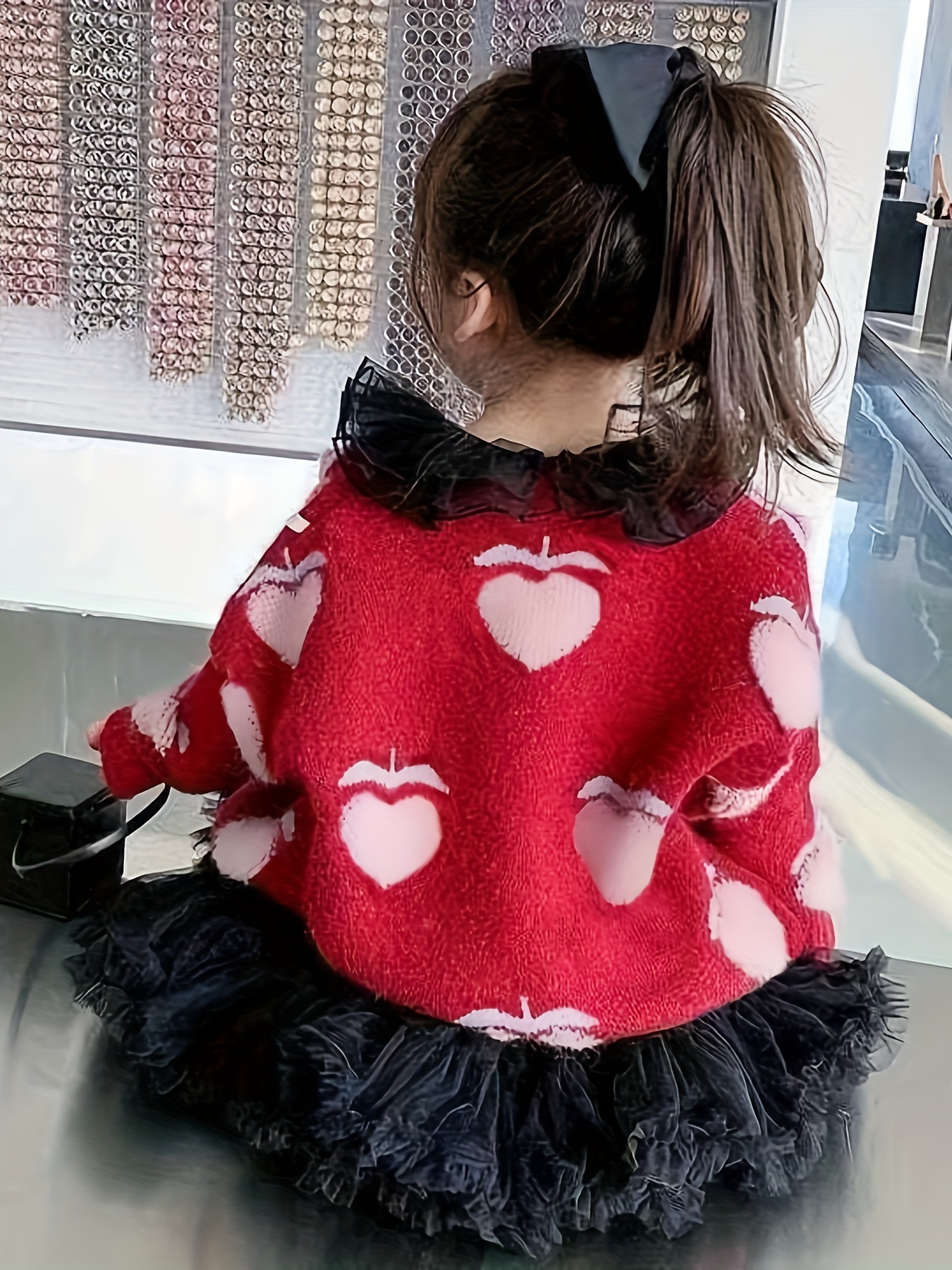 Girls' Knitted Cardigan Spring - Knit Cardigan Infant บทวิจารณ์และราคา