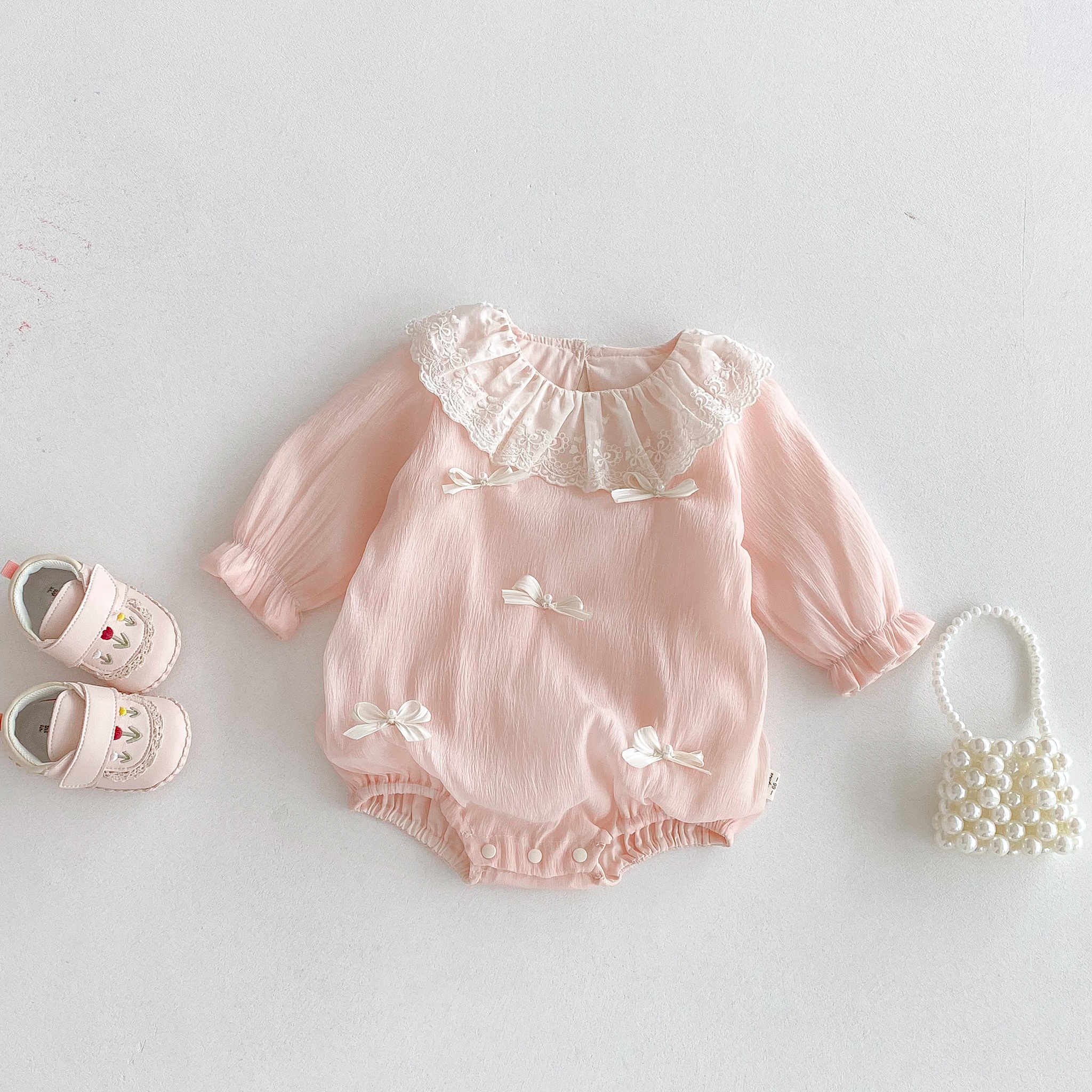 Autumn baby girl pit Striped c - Knit Cardigan Infant บทวิจารณ์และราคา