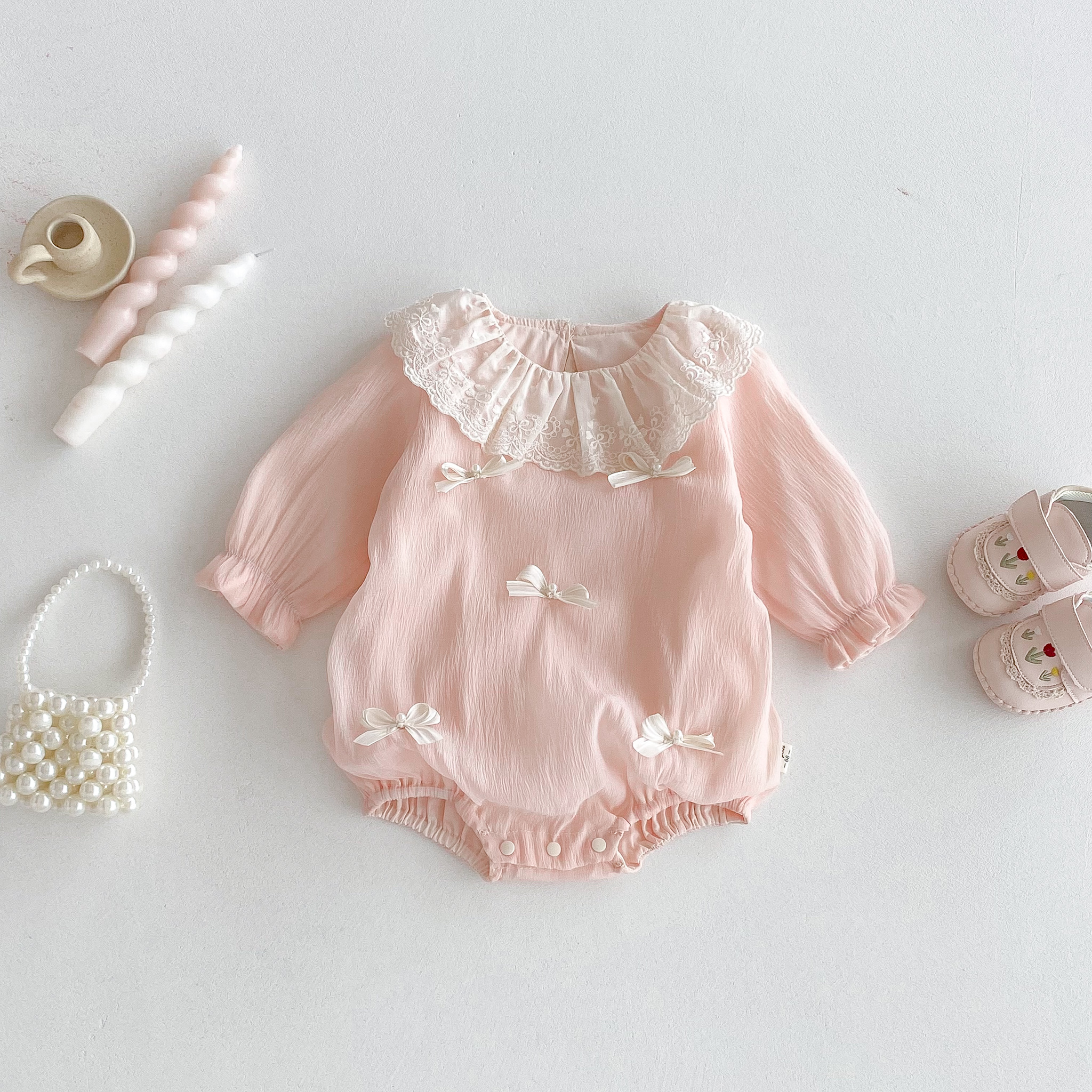 Autumn baby girl pit Striped c - Knit Cardigan Infant บทวิจารณ์และราคา