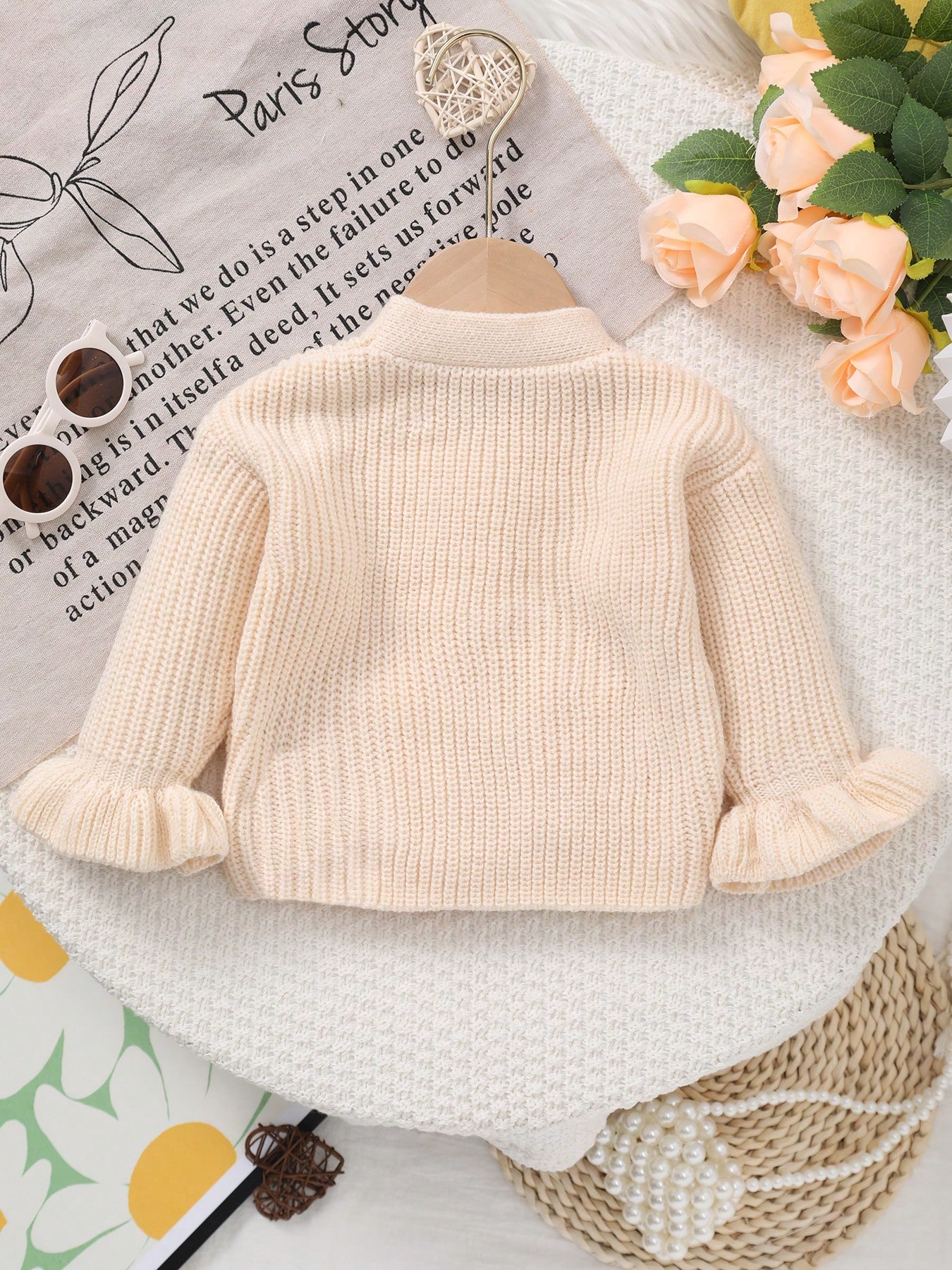 Baby Girl's Cute and Sweet Ruf - Knit Cardigan Infant บทวิจารณ์และราคา
