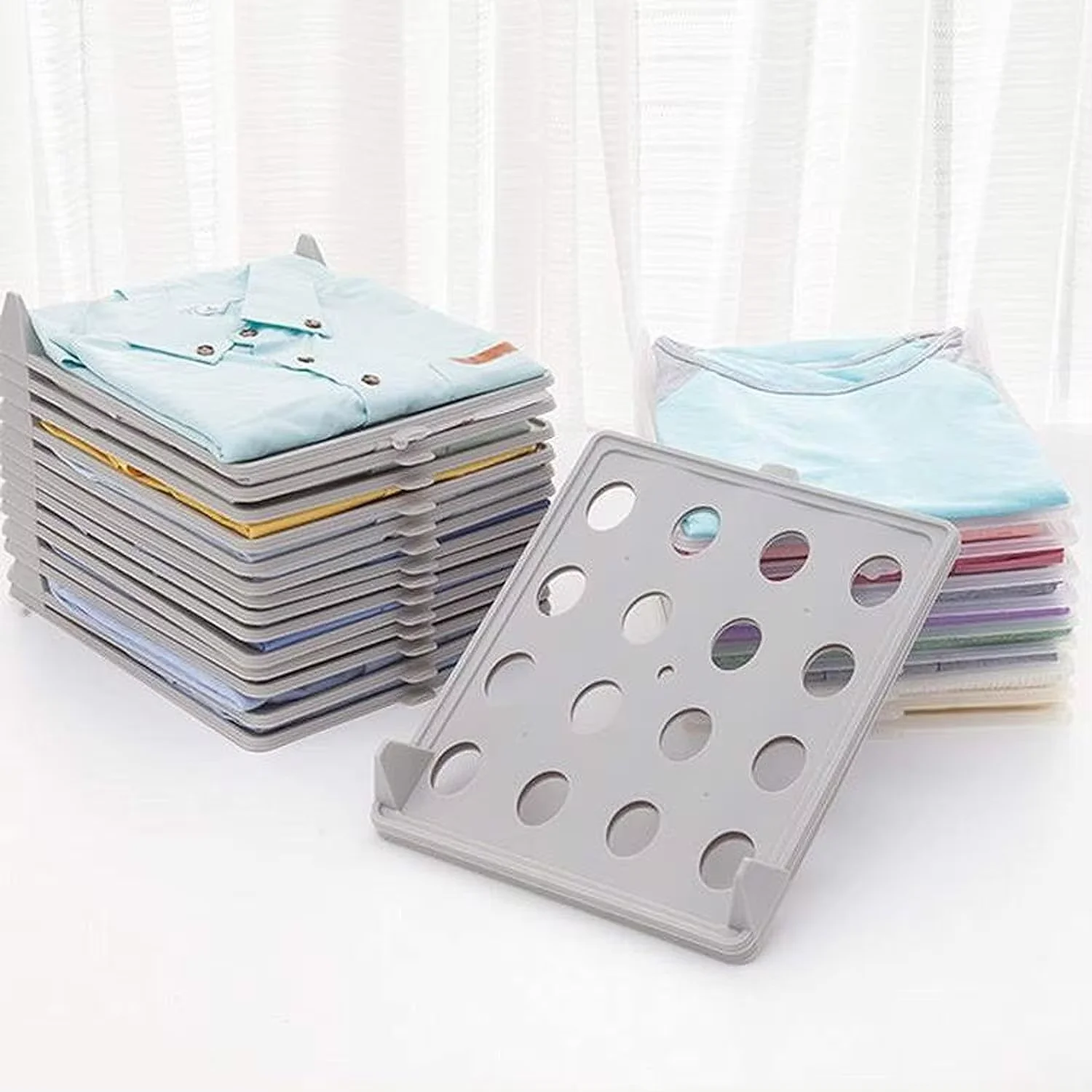 Shirt Organizer T Shirt Folder - Baby Clothing Organizer บทวิจารณ์และราคา