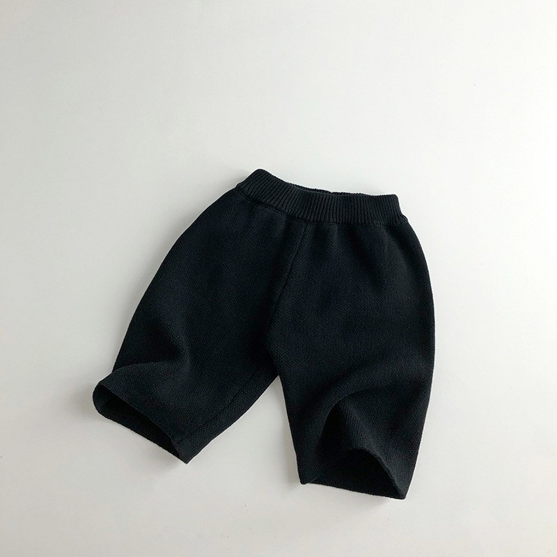 Boy Baby Solid Knitting Pants  - Knit Cardigan Infant บทวิจารณ์และราคา